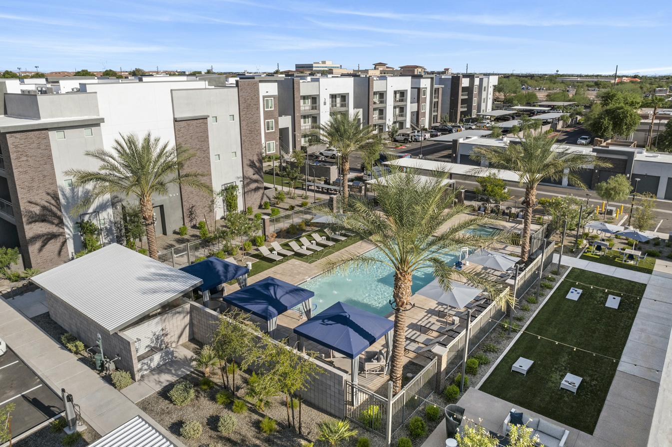 The Aster at Mountain Vista aerial view