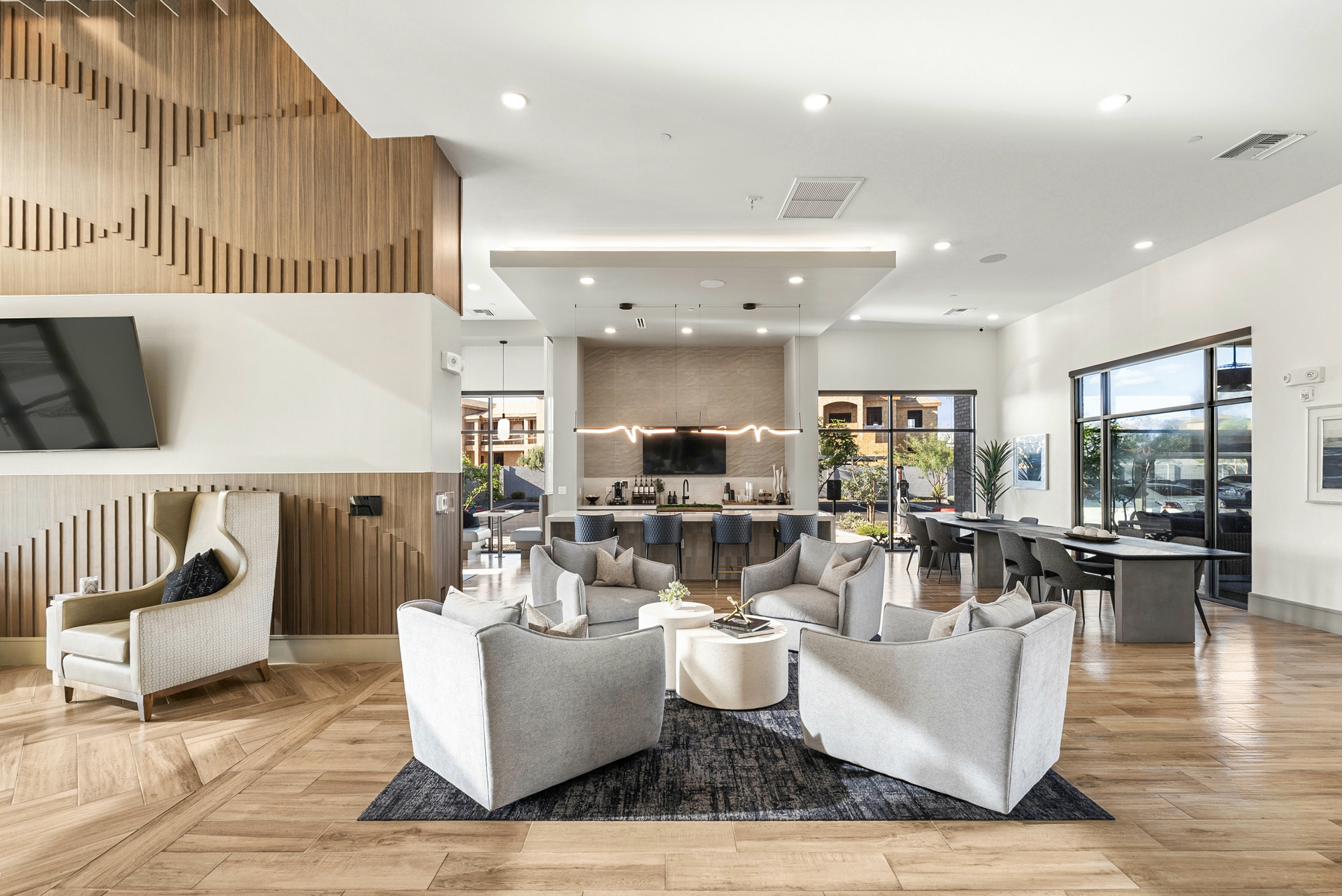 Aster clubhouse interior