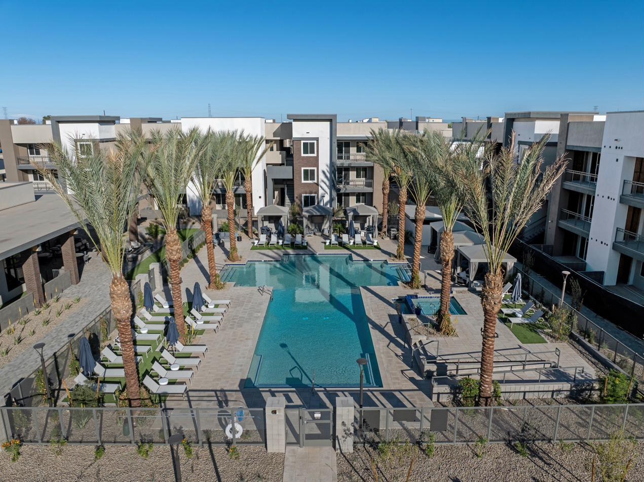 Stately Avondale aerial